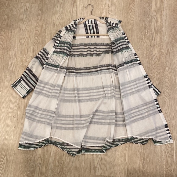 LOLA Australia Striped Button-Up Shirt Dress - Picture 10 of 12